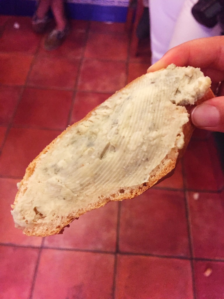 Blue cheese toast! Best tapas in Madrid.