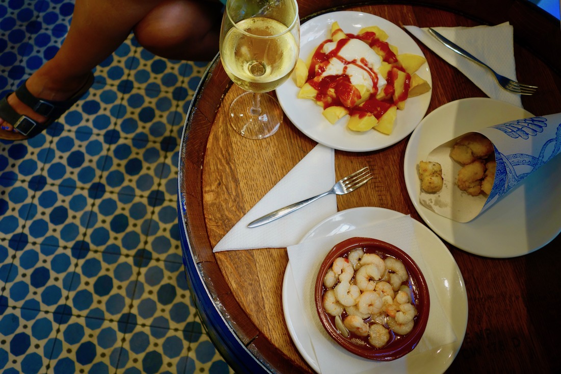 A variety of tapas at La Freiduria in Valencia, Spain - Best restaurants in Valencia Spain | https://egypt-visit.biz