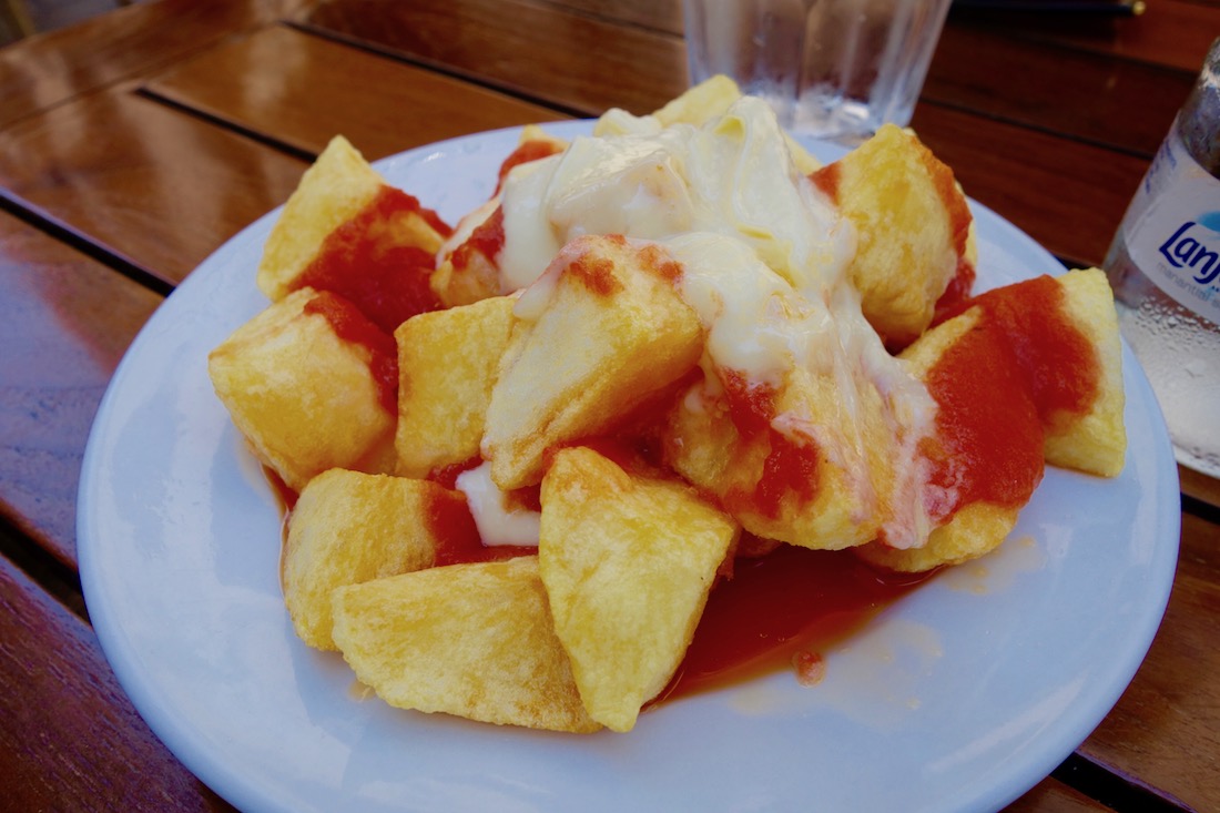 Patatas bravas at Cafe Infanta in Valencia, Spain - Best restaurants in Valencia Spain | https://egypt-visit.biz