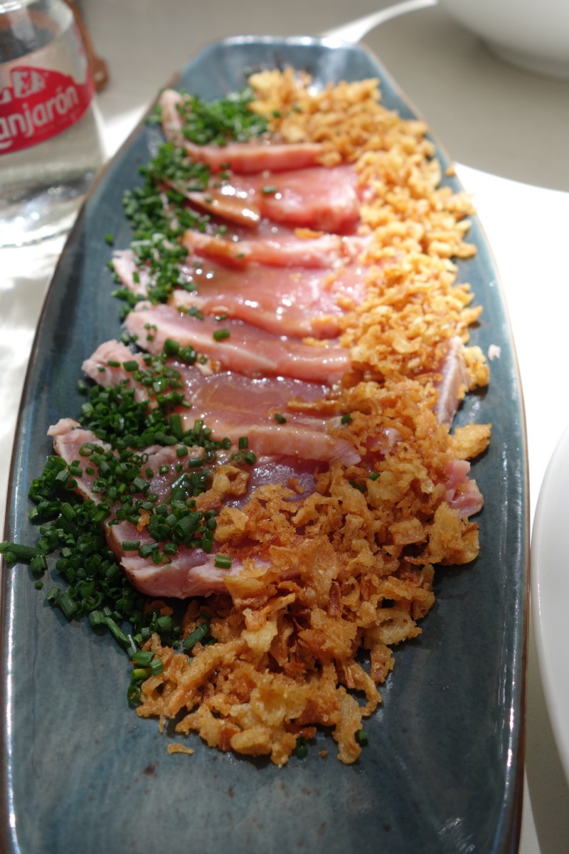 Tuna tataki at Crudo Bar in Valencia, Spain - Best restaurants in Valencia Spain | https://egypt-visit.biz